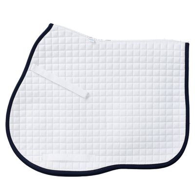Ovation Coolmax Jumper AP Saddle Pad White/Navy