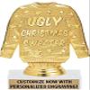 Ugly Christmas Sweater Trophies, 5 1/2" Best Ugly Christmas Sweater Trophy Award, 50 Pack Prime view 1