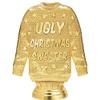 Ugly Christmas Sweater Trophies, 5 1/2" Best Ugly Christmas Sweater Trophy Award, 50 Pack Prime view 2