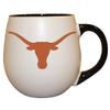 RFSJ Texas 18oz Ceramic Welcome Mug, white, black, burnt orange view 1