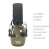 Honeywell Ademco Howard Leight Impact Sport Bluetooth 5.0 Electronic Shooting Earmuff (R-02548) Od Green view 4