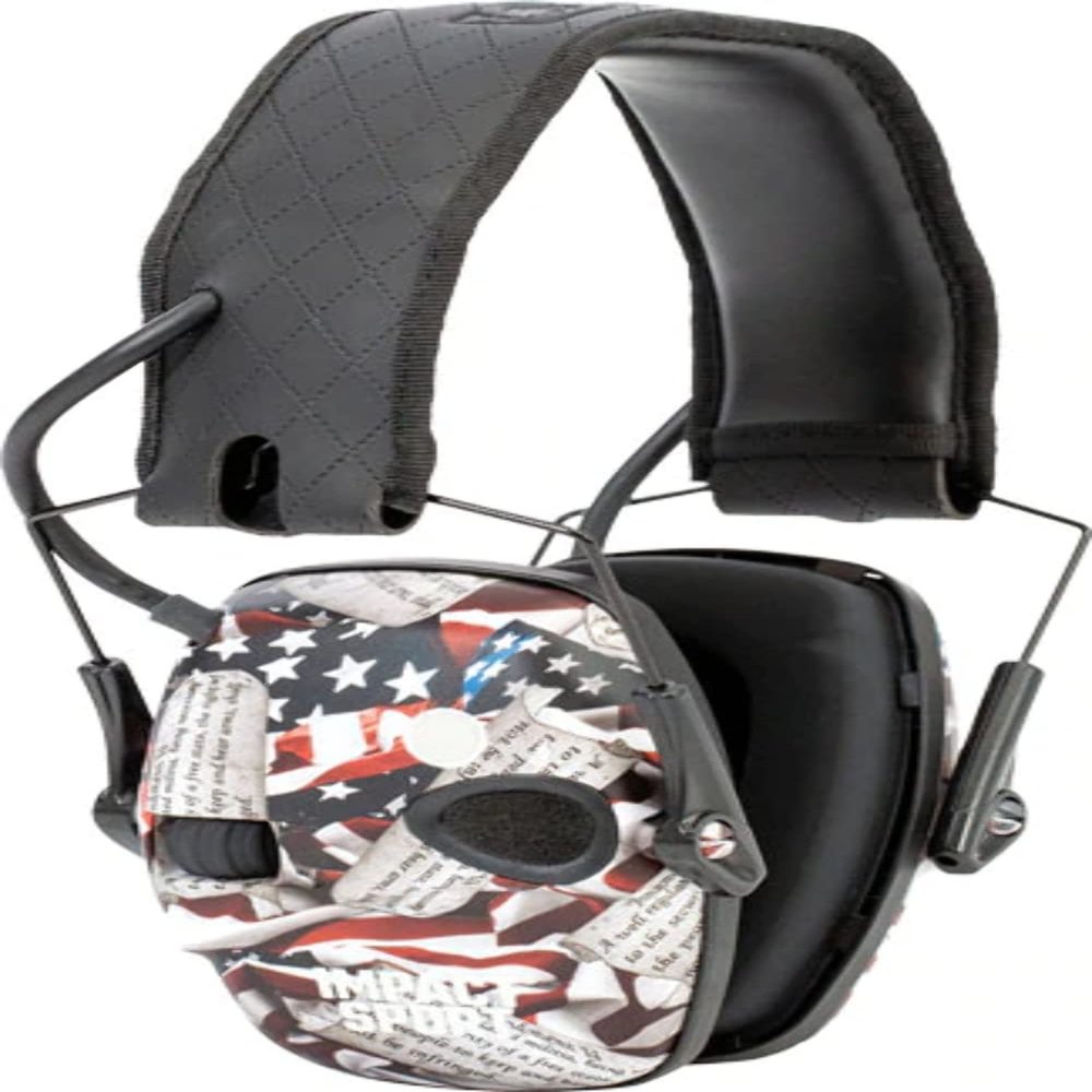 Howard Leight unisex adult Electronic Earmuff, 2nd Amendment, US