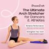 SuperiorArch Foot Stretcher for Ballet and Gymnastics - Foot Arch Stretcher for Flexibility - Ballet Foot Stretcher for Dancers and Gymnasts - Ballet Stretcher, Arch Foot Stretcher Tool, Purple view 2