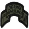 1st Cavalry Long Range Surveillance Scroll Patch OD Colors - SEW-ON Patch - 3 5/8" x 1 3/4" view 1