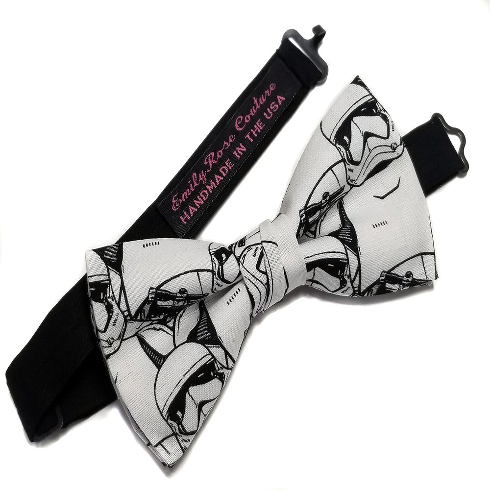 EmilyRose Couture Superheroes Bow Tie Collection (Group 4) (Bucket Heads, Large/ 12 Year Olds to Adults)