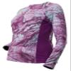 DOING SOMETHING GREAT Women's Sydney L/S Fishing Shirt - RT Ocean Spray/Orchid - LG view 3