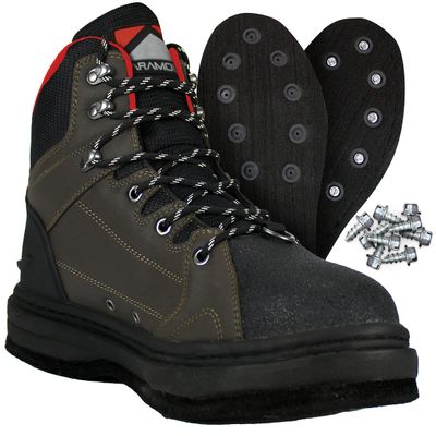 Paramount Outdoors Deep Eddy Felt Bottom Wading Boots, Felt Wader Boots (9)