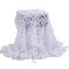 BcofoA White Camouflage net- Camouflage net-Awning Outdoor Hunting Blind Decoration Courtyard- Double net Custom- Light Waterproof Hunting Blind -Shooting Military Theme (Size : 45M/13.216.5ft) view 1