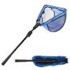 SANLIKE Fishing Landing Net Blue Extend to 25.5-73.2 inch with Telescoping Pole Handle, Landing Net for Easy Catch Release,Fishing net Freshwater for Kids Men Women view 1