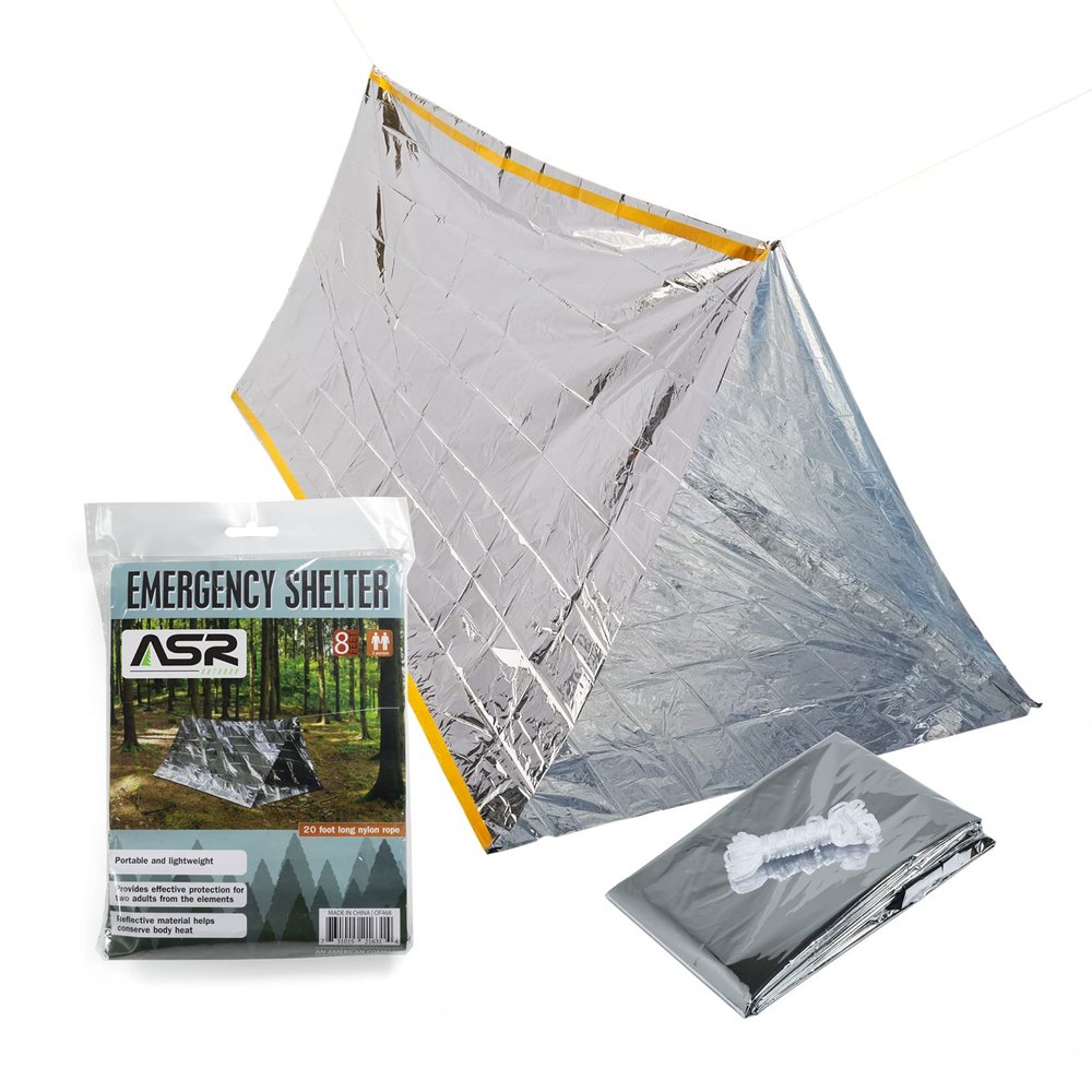 2 Person Reflective Emergency Shelter Lightweight Waterproof Tent