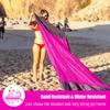 4Monster Beach Blanket Sandfree,Water-Proof Camping Blanket Portable,Oversized Camping and Hiking Mat Lightweight for Picnic,Travel,Beach,Park,Camping (Pink, Large(82.6''X78.7'')) view 4