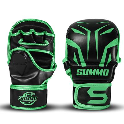 Spinster Green Training Sparring Gloves (L/XL)