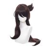 XiongXiongLe Dark Brown Wig Cosplay Womens Long Hair Costume Hairs Replacement Wigs for Game Halloween Anime Role Party Cos Festival Christmas view 1