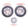 OVERSEE 6E3 Gear Set for Yamaha Outboard Motor 2T 4HP 5HP with Forward Gear 6E0-45560 Reverse 6E0-45570 Pinon 6E0-45551 view 2