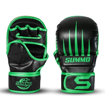 Fresher Green Training Sparring Gloves (S/M)
