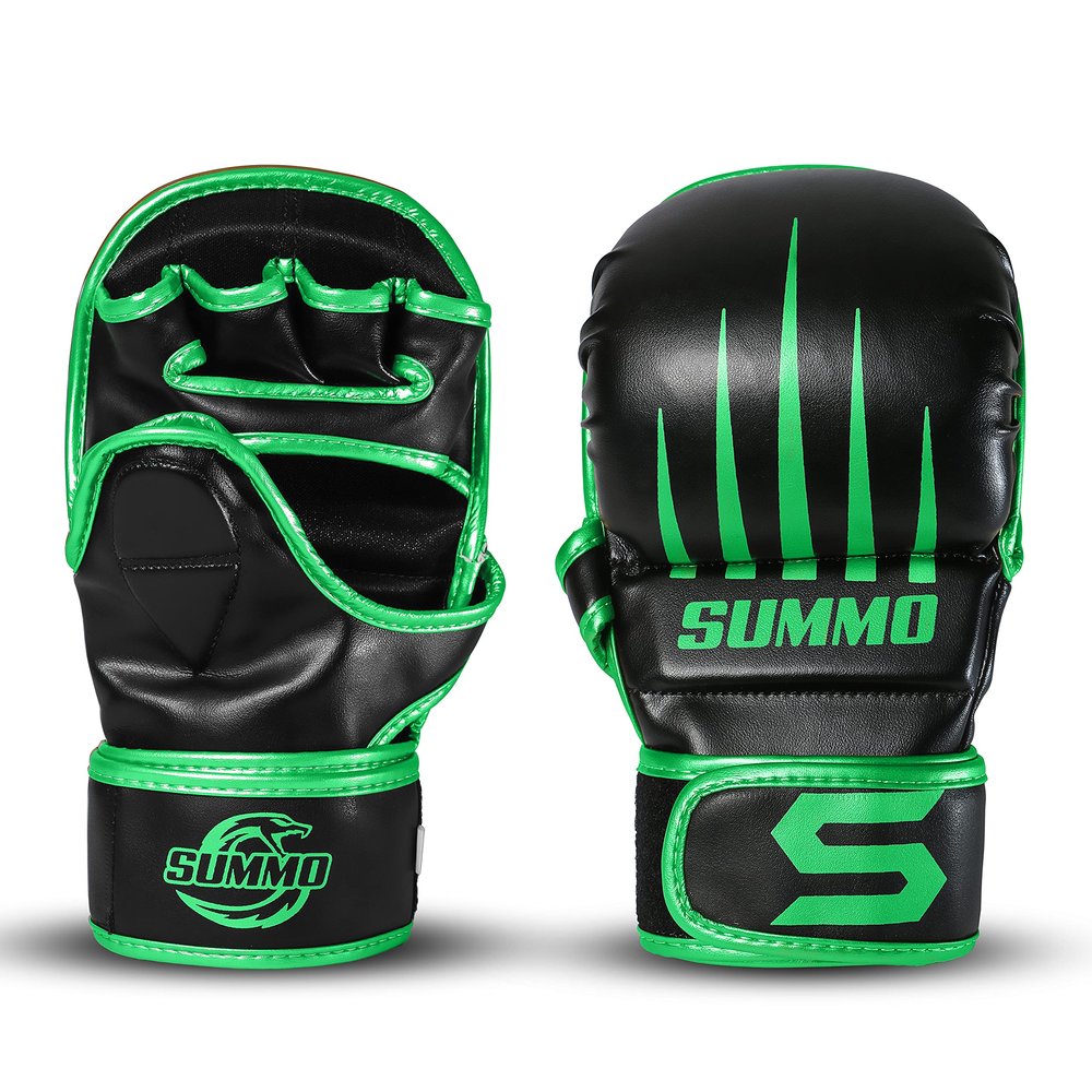 Fresher Green Training Sparring Gloves (S/M)