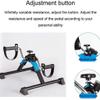 Folding Pedal Exerciser with Digital Monitor, Elderly Exercise Bike Mini Fitness Bicycle for Upper and Lower Limbs Rehabilitation Training and Lose Weight view 4