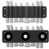 2-Pack Magnetic Ammunition Holder, Gun Magnet Double Sided,Gun Magazine Storage/Organizer in Shelf, Cabinet, Locker, Vault, Desk,Door, Ammo Gun Safe Accessories Mount for Pistol, Handgun Mags&Clips view 1