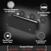 2-Pack Magnetic Ammunition Holder, Gun Magnet Double Sided,Gun Magazine Storage/Organizer in Shelf, Cabinet, Locker, Vault, Desk,Door, Ammo Gun Safe Accessories Mount for Pistol, Handgun Mags&Clips view 4