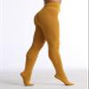 EVERSWE Women's 80 Den Soft Opaque Tights, Women's Tights (Small-Medium, Goldenrod) view 2