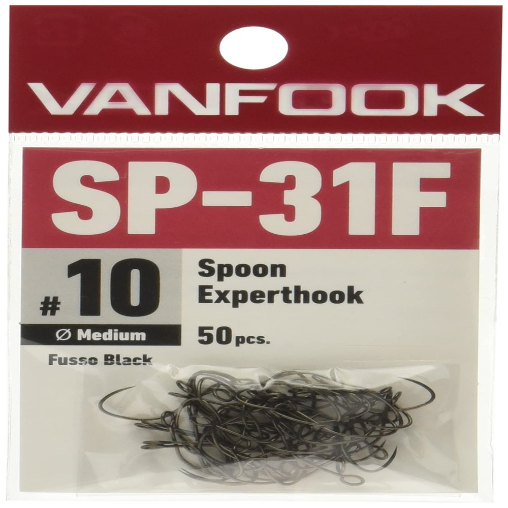 Vanfook 38972 Spoon Experthook Medium SP-31F Fusso Black #10