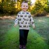 Akyzic Boy Dinosaur Sweatshirts Toddler Long Sleeve Cotton Pullover Cartoon T-Shirts Sport Top Tee For Kids 2-7T Excavator-8073-140/7t view 2