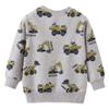 Akyzic Boy Dinosaur Sweatshirts Toddler Long Sleeve Cotton Pullover Cartoon T-Shirts Sport Top Tee For Kids 2-7T Excavator-8073-140/7t view 3