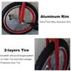 LJYT 14-24 inch Unicycle, Perfect Beginner's Unicycle, with Adjustable seat, Alloy Rim and Extra-Thick Tires, Load 150 kg/330 lb (Size : 16inch) view 4