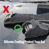 Arya Life 10 Feet 'No Scratch' Silicone Buckle Rack Strap Tie Down Cam Straps for Surfboard SUP Paddleboard Kayak Snowboard and Canoes (Set of 2), Black view 4