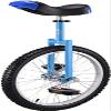 LJYT Big Wheel Adult Bikes Unicycle, 20" Balance Cycling Unicycles with Ergonomical Design Saddle for Travelling Acrobatics view 1