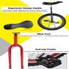 LJYT 16-24 inch Unicycle, Perfect Beginner Unicycle with Adjustable seat, Extra-Thick Tires, Load 150 kg/330 lb (Size : 18inch) view 3