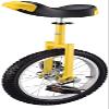 LJYT 18-inch Wheeled Unicycle with Non-Slip Mountain Tires, Height-Adjustable Comfortable seat, Suitable for Young People to Lose Weight/Travel/Enhance Intelligence/Physical Fitness view 1