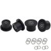 Total Gym 1700 Club Wheels/Rollers Qty for 4 Models 1000 1100, 1400, 1500, 1600, 1700, 1800, 1900, Achiever, Force, Gold, Max, Platinum, Platinum Plus, Pro, Supra, Supreme, Ultima, Ultra, XLI view 1