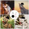 Balacoo Pet Hat and Tie Set Guinea Pig Grooming Kit Chinchilla Bow Tie Formal Casual Pet Dress view 4