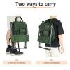 Portal Backpack Cooler Chair Fishing Chairs with Backrest Folding Camping Stool Compact for Outdoors Hiking Hunting Travel, Supports 225 lbs Capacity view 4