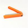 Sevenfly Tool Sharpener Folding Pocket Knife Sharpener Pruners Loppers or Blade Sharpening Stone for Garden Outdoor Kitchen,Orange view 4