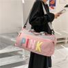 Fitness Package Dry Wet Separation Excursion Bag Sports Handbag Yoga Bag (pink) view 4