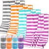 Sfee 2 in 1 Microfiber Beach Towel, Quick Dry Towel Camping Travel Towel Super Absorbent Compact Lightweight Sports Towel Gym Towels Set for Beach, Gym, Hiking, Pool, Backpacking, Bath, Yoga view 1