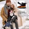 Aomigoct Women Winter Snow Boots: Fur Lined Warm Slip On Boots for Women Waterproof Booties Comfortable Outdoor view 2