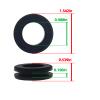 1015139 Gas Tank Vent, Car Fuel Tank Vent Insulation Grommet Compatible with Club Car Golf Cart Gas Models 1982 and Up view 2
