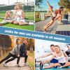 COOVAN 10 Pairs Mens Cushion Ankle Socks Men 10 Pack Low Cut Comfort Breathable Casual Socks view 2