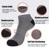 COOVAN 10 Pairs Mens Cushion Ankle Socks Men 10 Pack Low Cut Comfort Breathable Casual Socks view 4