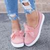 ZBYY Women's Slip On Sneakers,Fashion Sneakers Classic Flats Comfortable Walking Casual Shoes Bow Loafers view 3