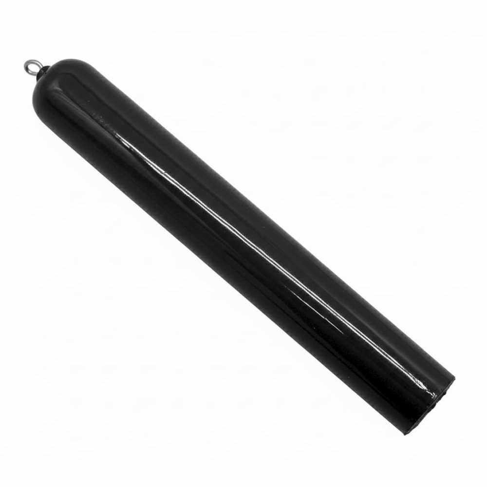 Deep Drop Weights - Offshore Fishing - Swordfish & Cod Weights (Black Vinyl, 8lbs)