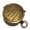 Antique Brass Compass with Leather Case, Nautical Navy Personalized Souvenir Compass, Confirmation, Baptism, Uplifting, Heavenly, Motivational Gift of Faith, Camping, Travelling, Boating Equipment view 4