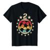 2nd Birthday Soccer Second 2 Year Old Birthday Boy Girl T-Shirt view 1