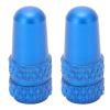 Bicycle Valve Stem, Aluminum Alloy Lightweight Durable Bike Valve 2Pcs Light Blue for Mountain Bikers Road Cyclists Daily Maintenance view 1