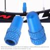 Bicycle Valve Stem, Aluminum Alloy Lightweight Durable Bike Valve 2Pcs Light Blue for Mountain Bikers Road Cyclists Daily Maintenance view 3