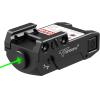Votatu H3L-G Green Laser Sight, Aluminum Ultra Low Profile Picatinny Mount Green Dot Sight, Strobe Mode Available, Magnetic USB Rechargeable and Ambidextrous Control view 1