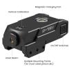 Votatu H3L-G Green Laser Sight, Aluminum Ultra Low Profile Picatinny Mount Green Dot Sight, Strobe Mode Available, Magnetic USB Rechargeable and Ambidextrous Control view 2